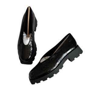 Katy Perry The Daarling Slip On Black Chunky Sole Flats Women’s Size 6 NEW